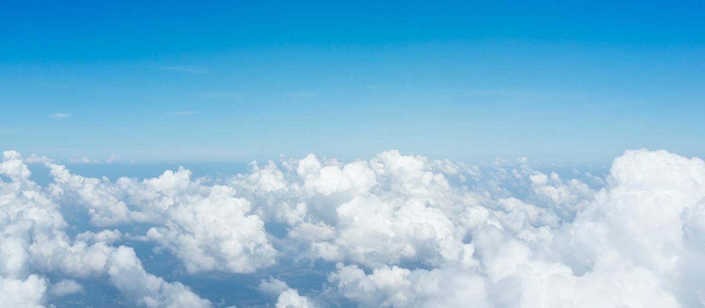 Nubes en el cielo