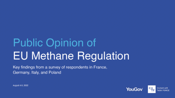 Public Opinion of EU Methane Regulation – Clean Air Task Force