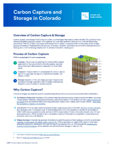 Carbon Capture and Storage in Colorado – Clean Air Task Force
