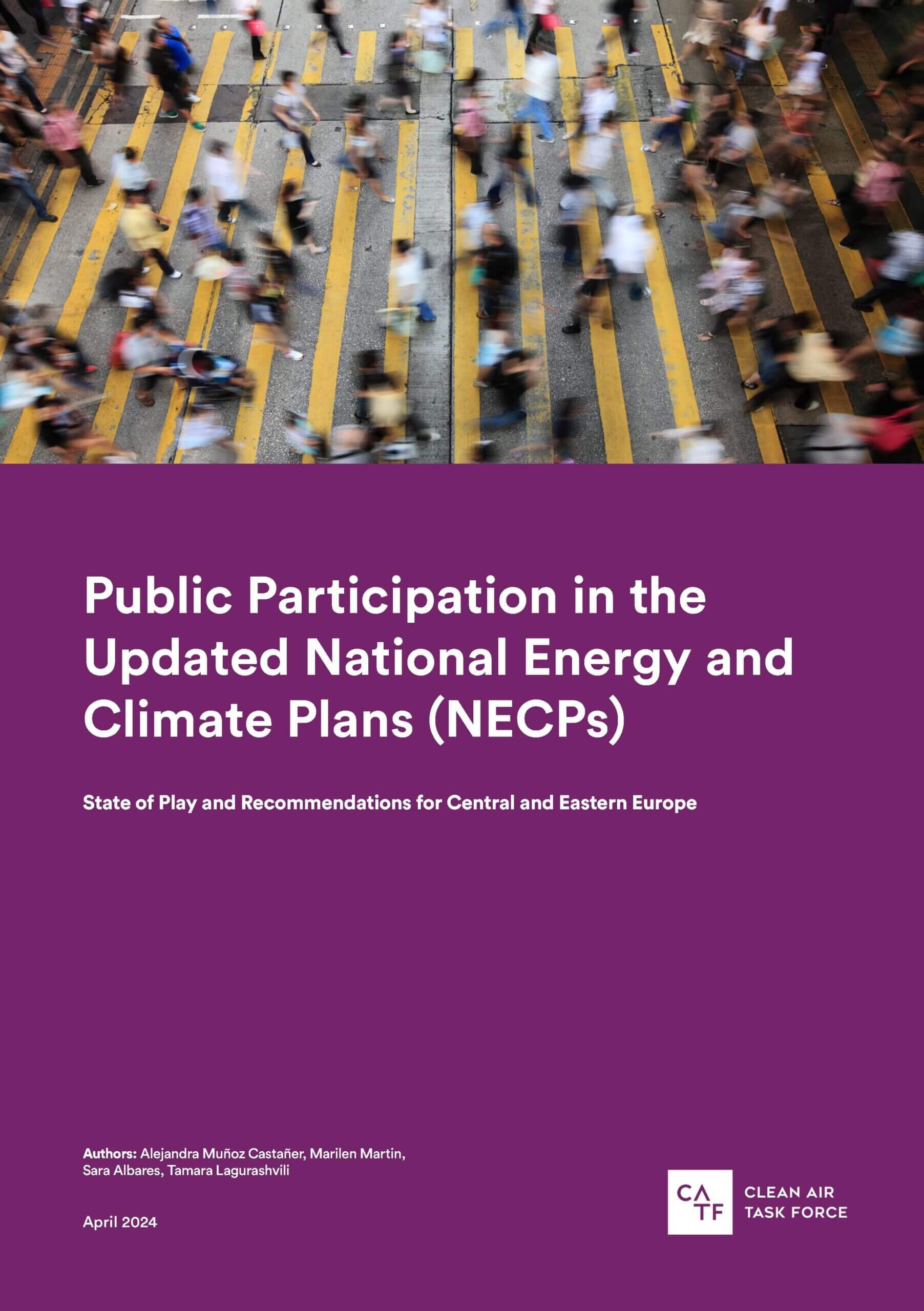 Public Participation In The Updated National Energy And Climate Plans