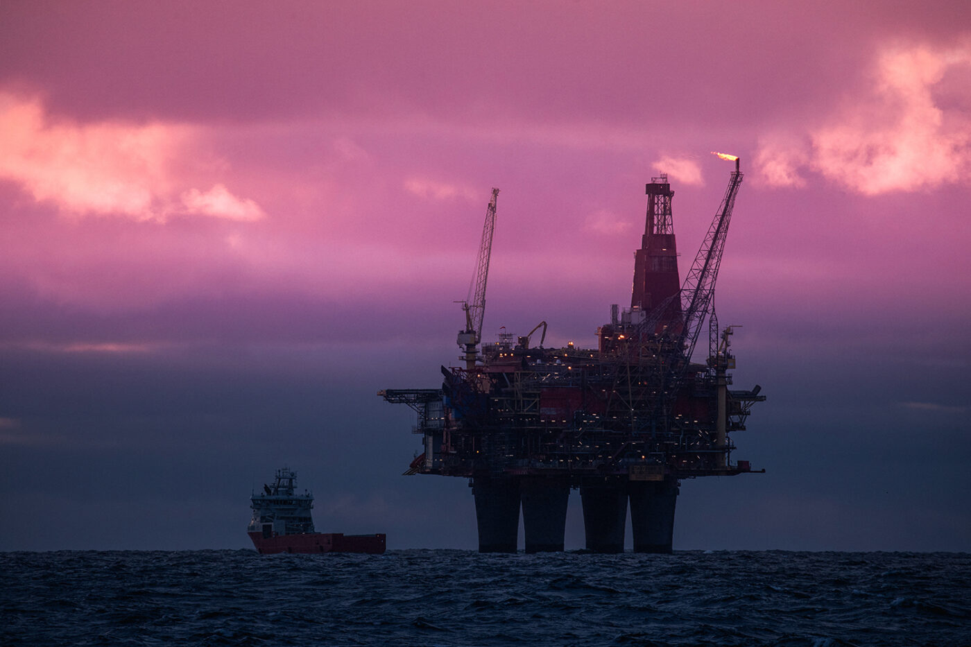 UK offshore oil